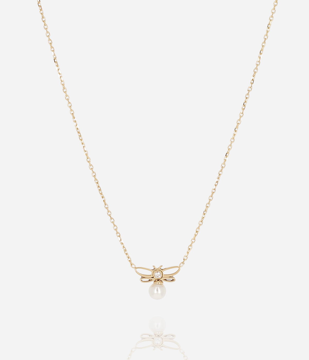 Collier Brumelle (Acier doré)