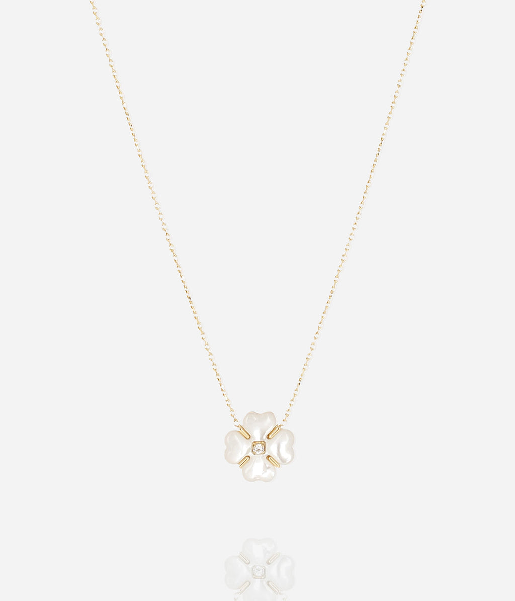 Collier Sélènea (Acier doré)