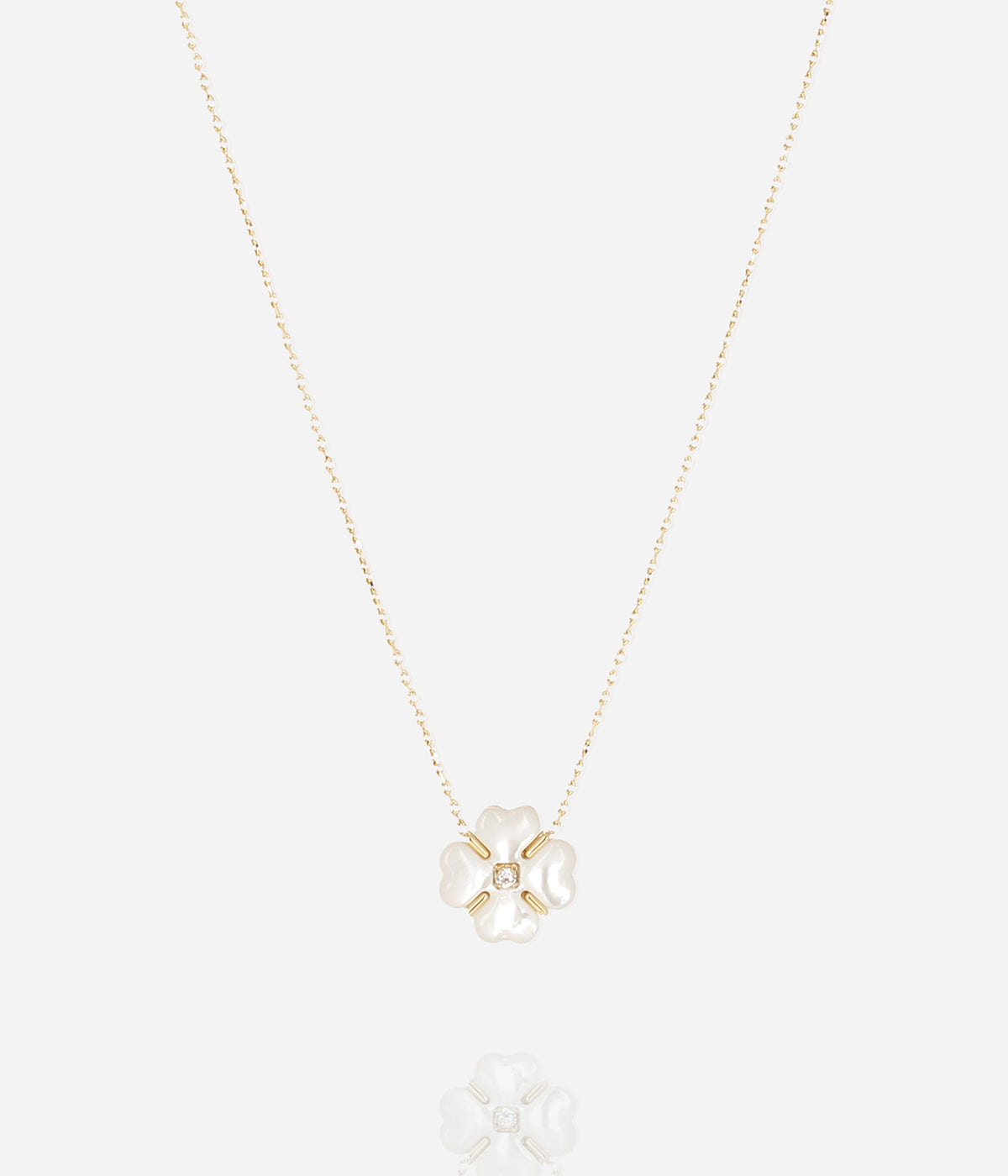 Collier Sélènea (Acier doré)