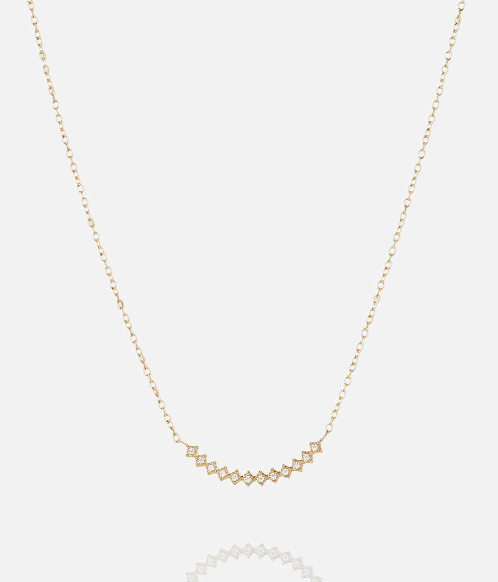 Collier Cassis (Acier doré)