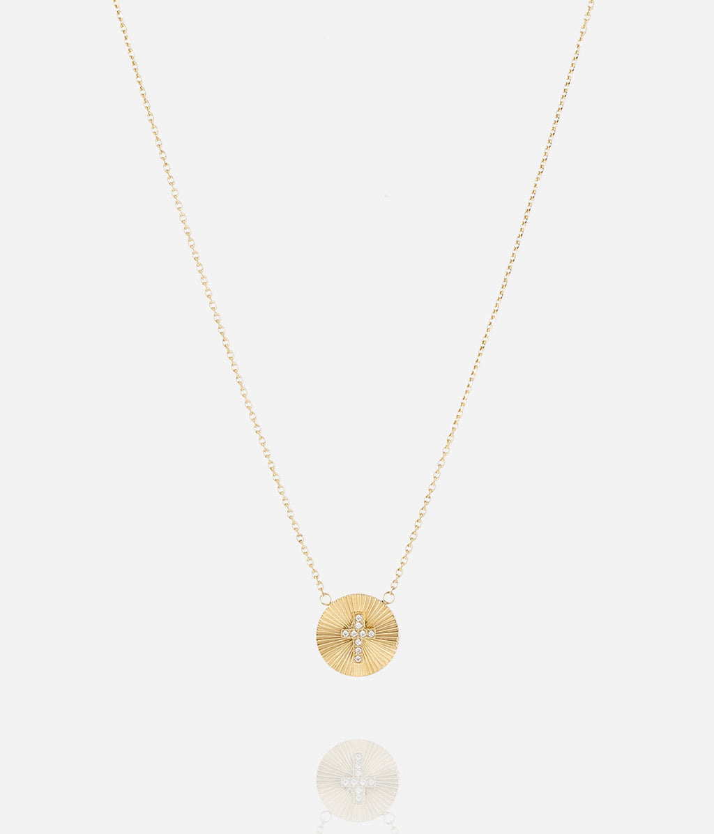 Collier Aveline (Acier doré)