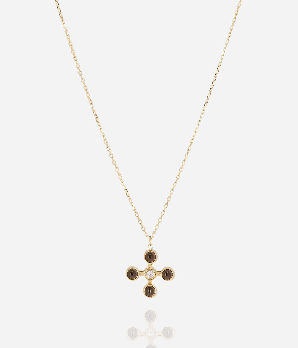 Collier Élova (Acier doré)