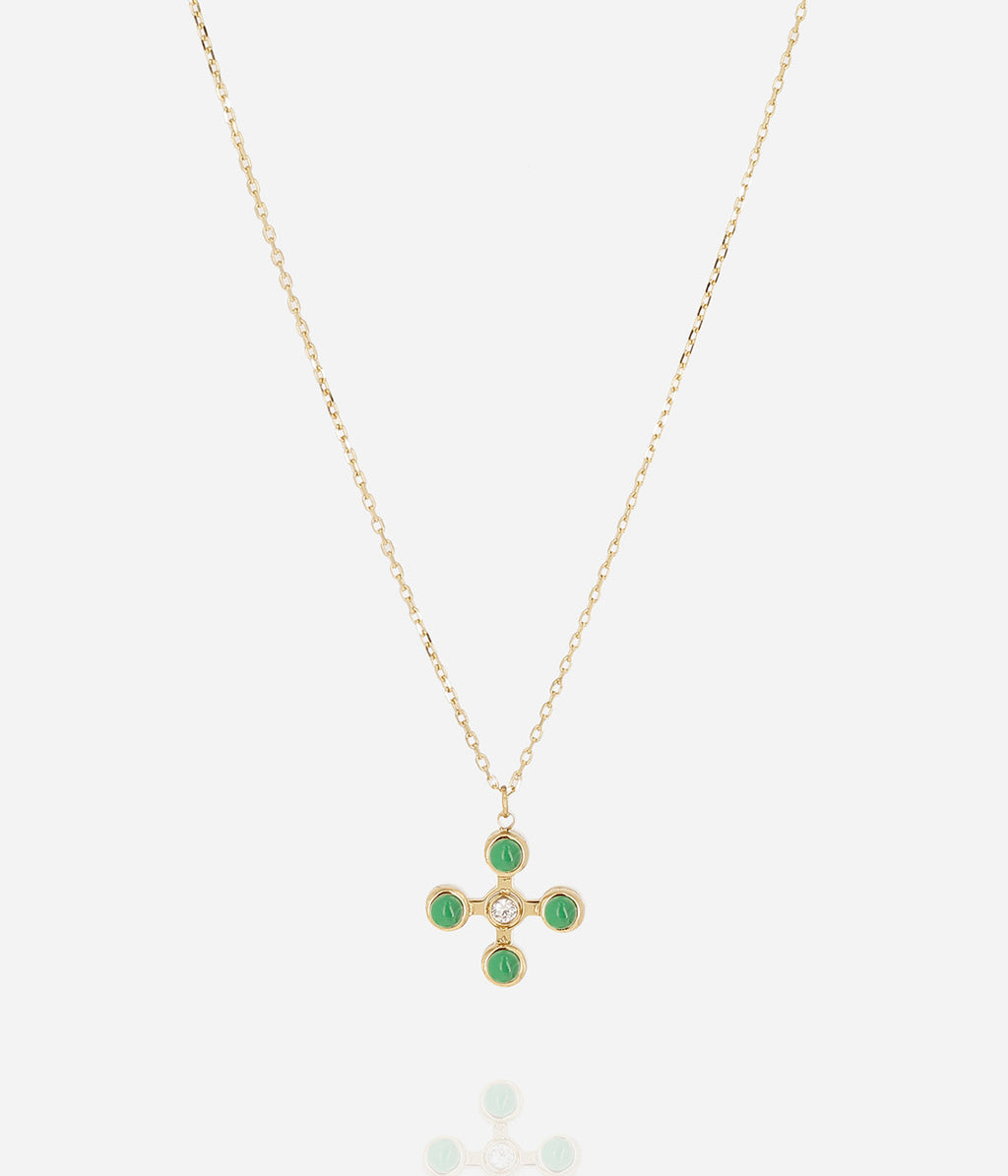 Collier Élova (Acier doré)
