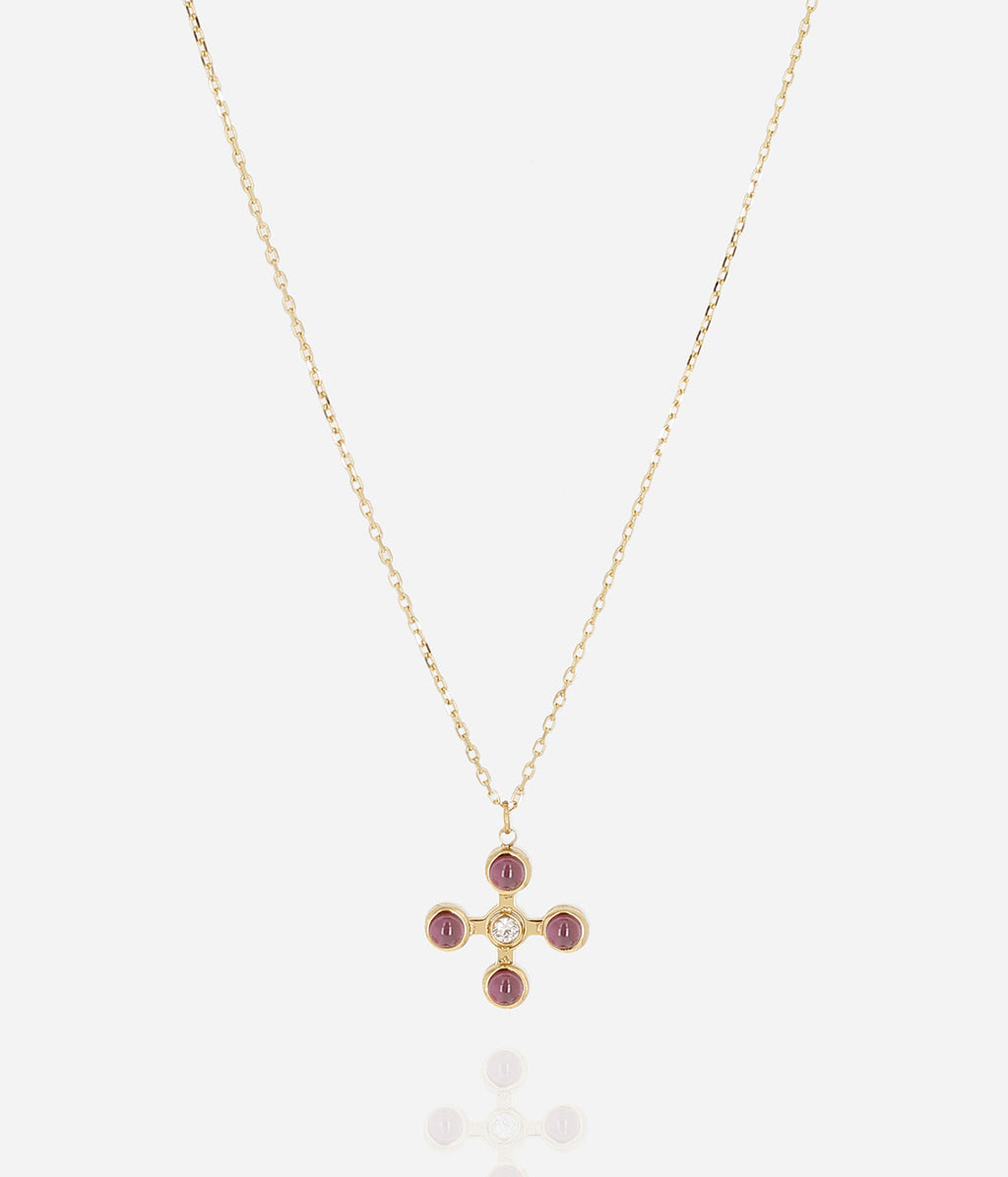 Collier Élova (Acier doré)