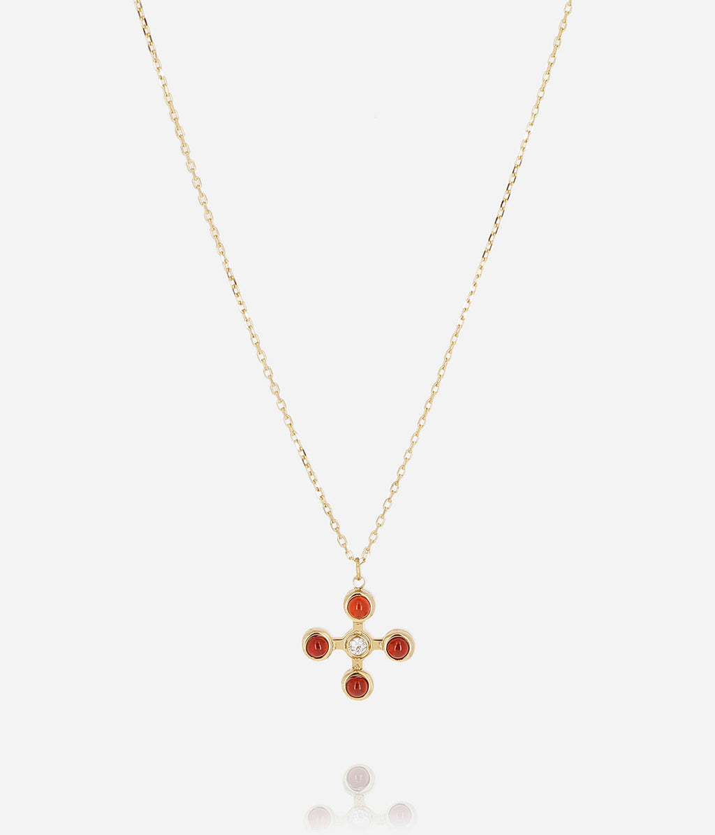 Collier Élova (Acier doré)