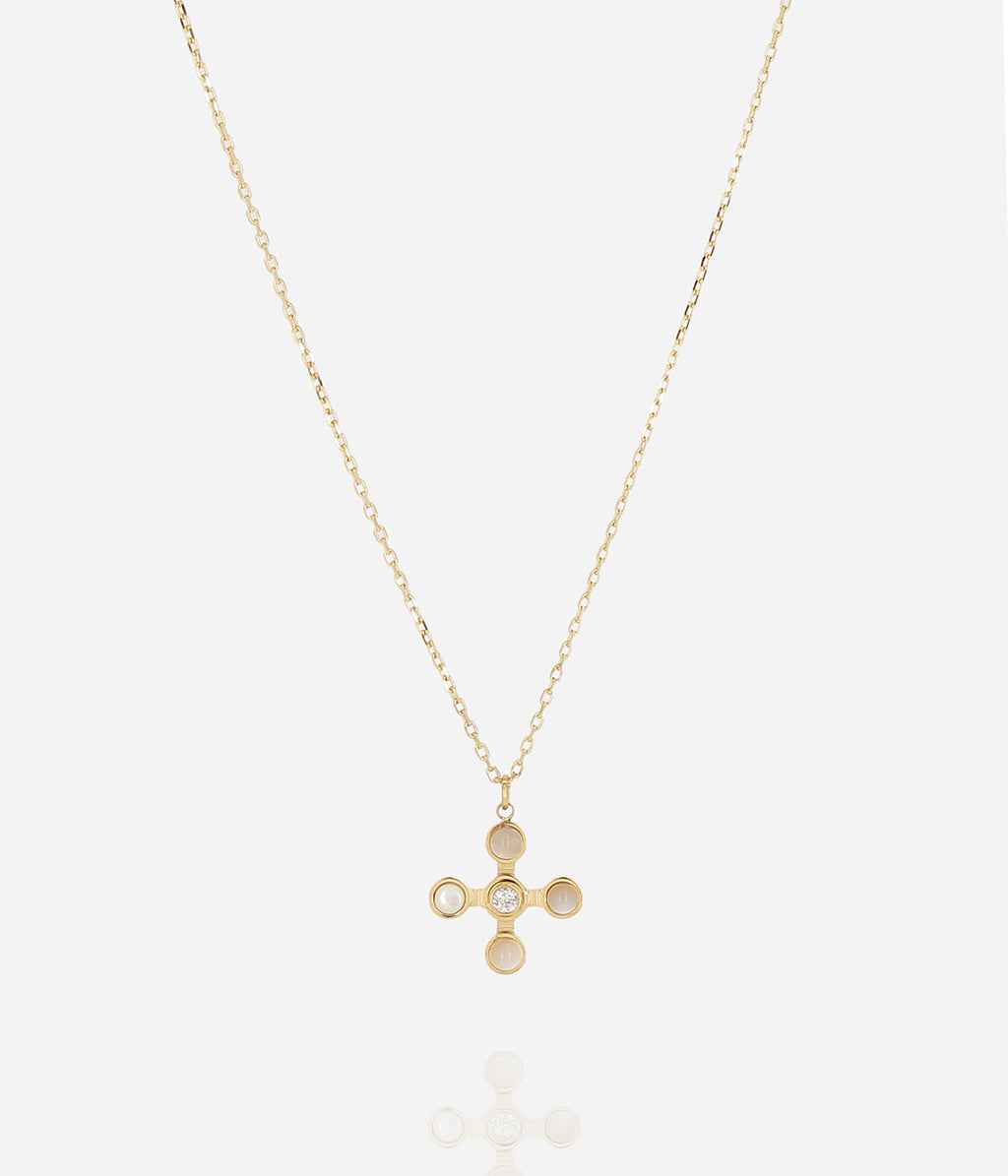 Collier Élova (Acier doré)