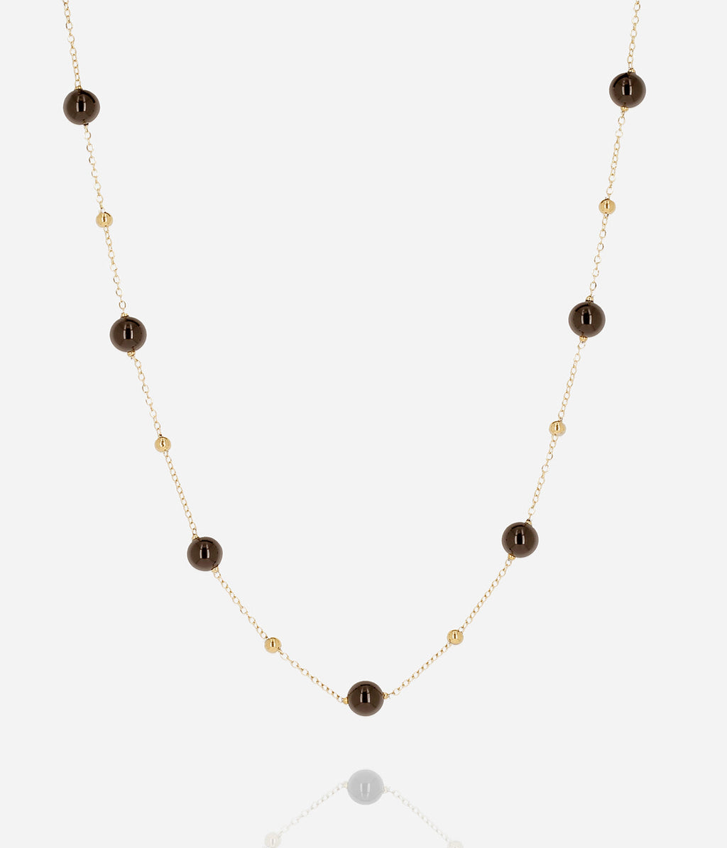 Collier Velvet (Acier doré)
