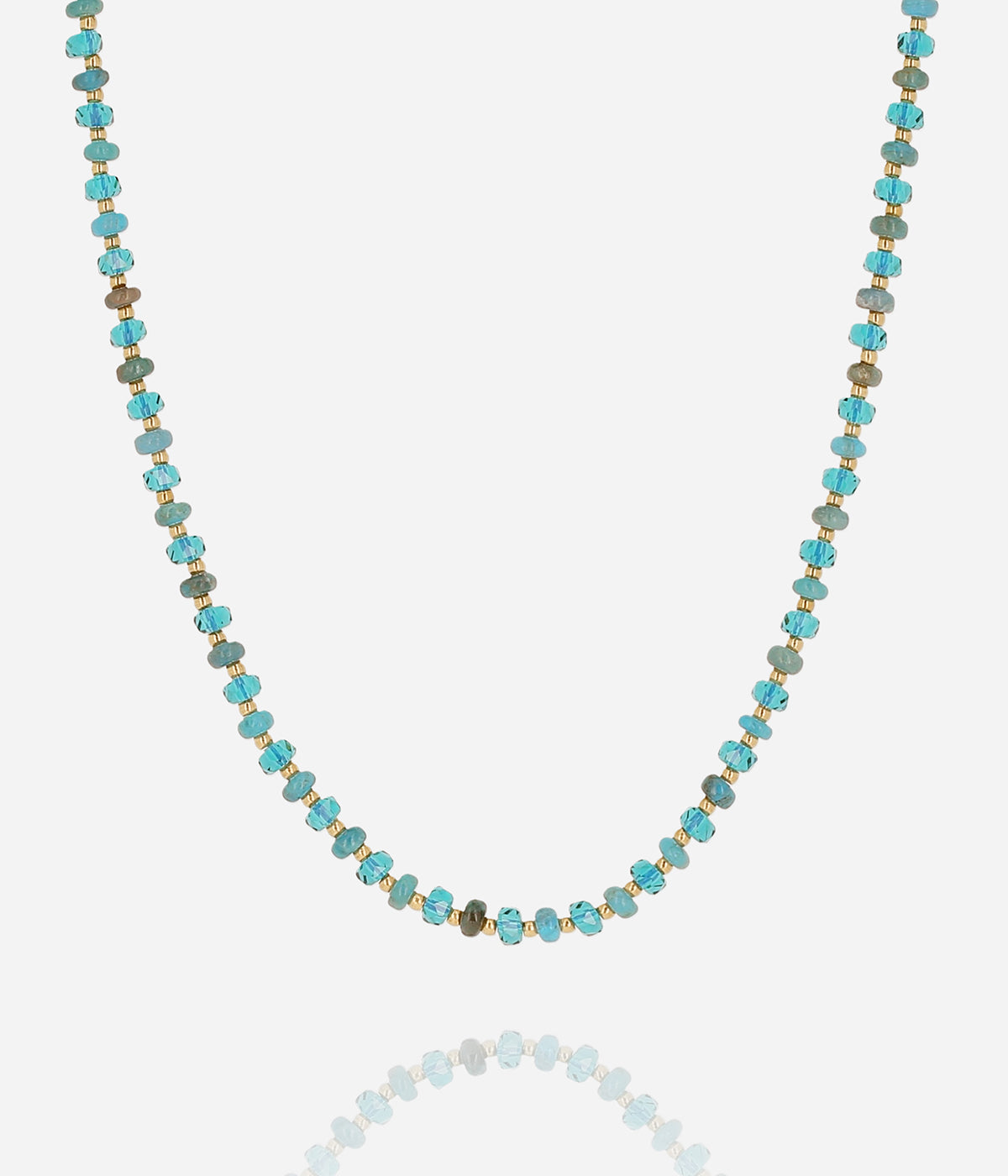 Collier Mahé (Acier doré)