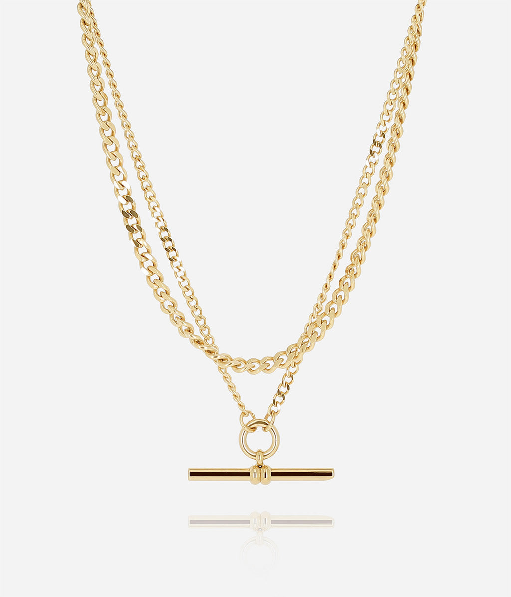 Collier Oletta (Acier doré)