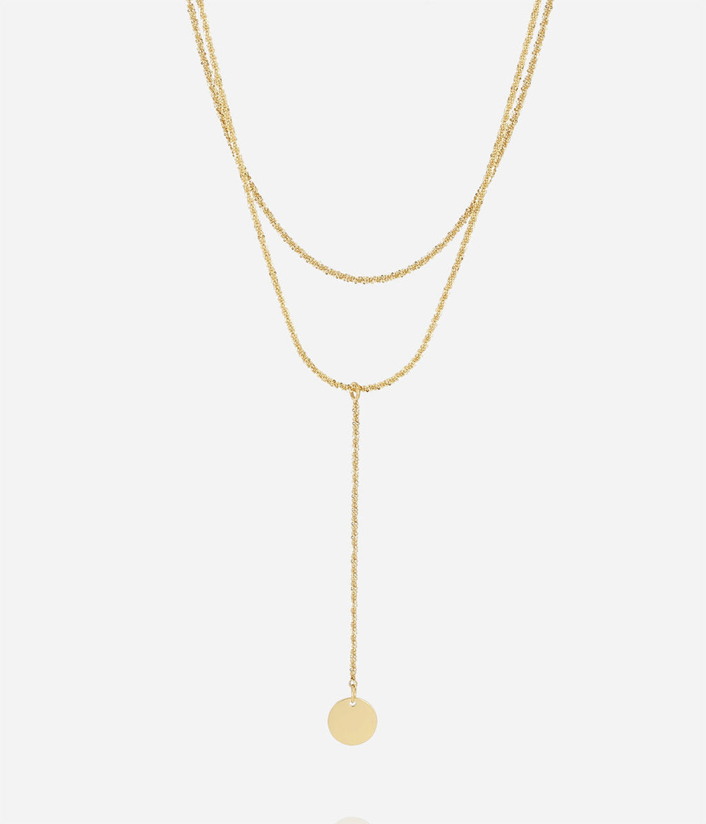 Collier Calca (Acier doré)