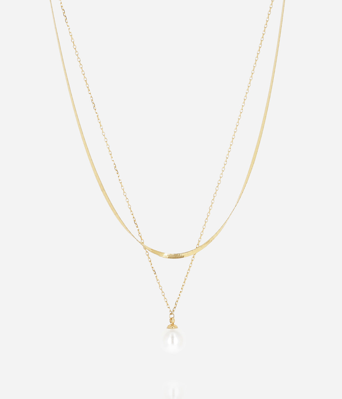 Collier Orissa (Acier doré)