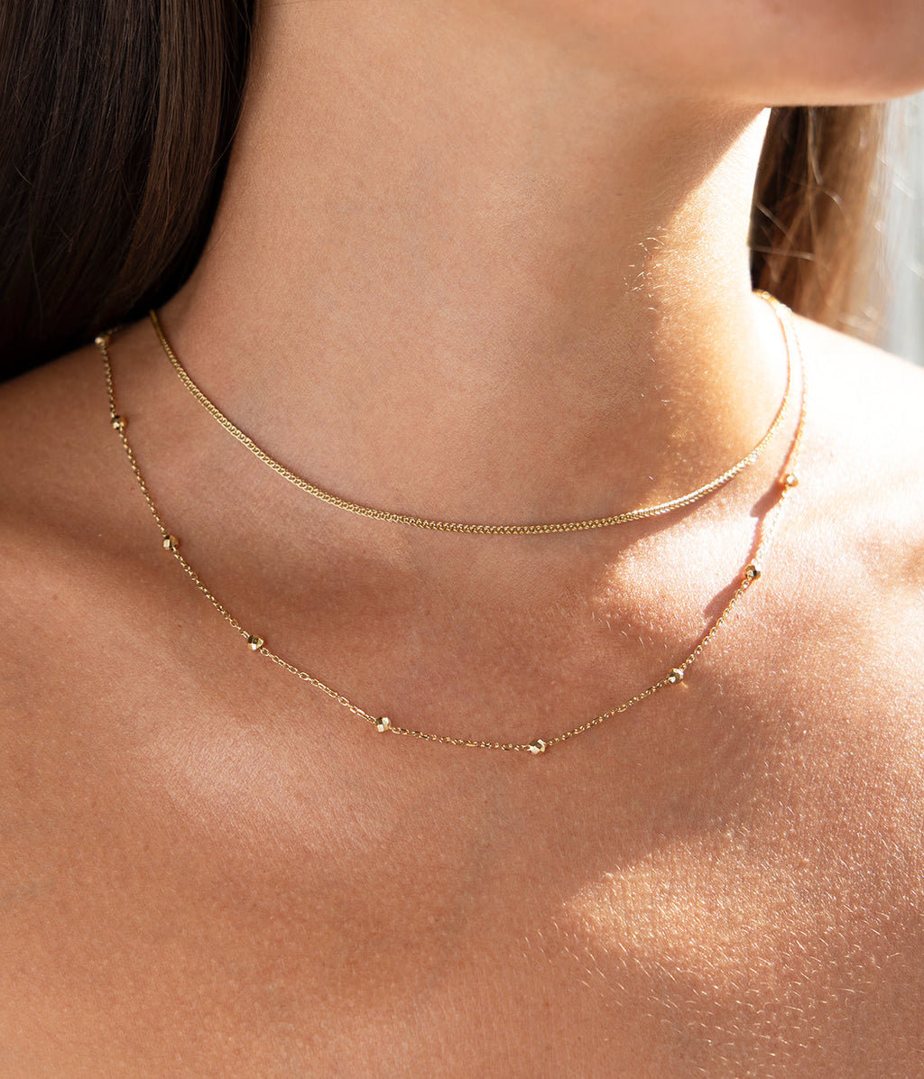 Collier Virelle (Acier doré)