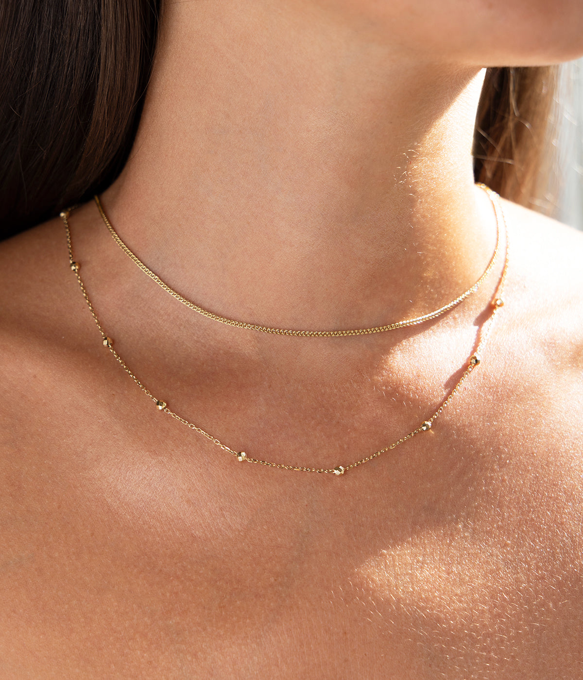 Collier Virelle (Acier doré)