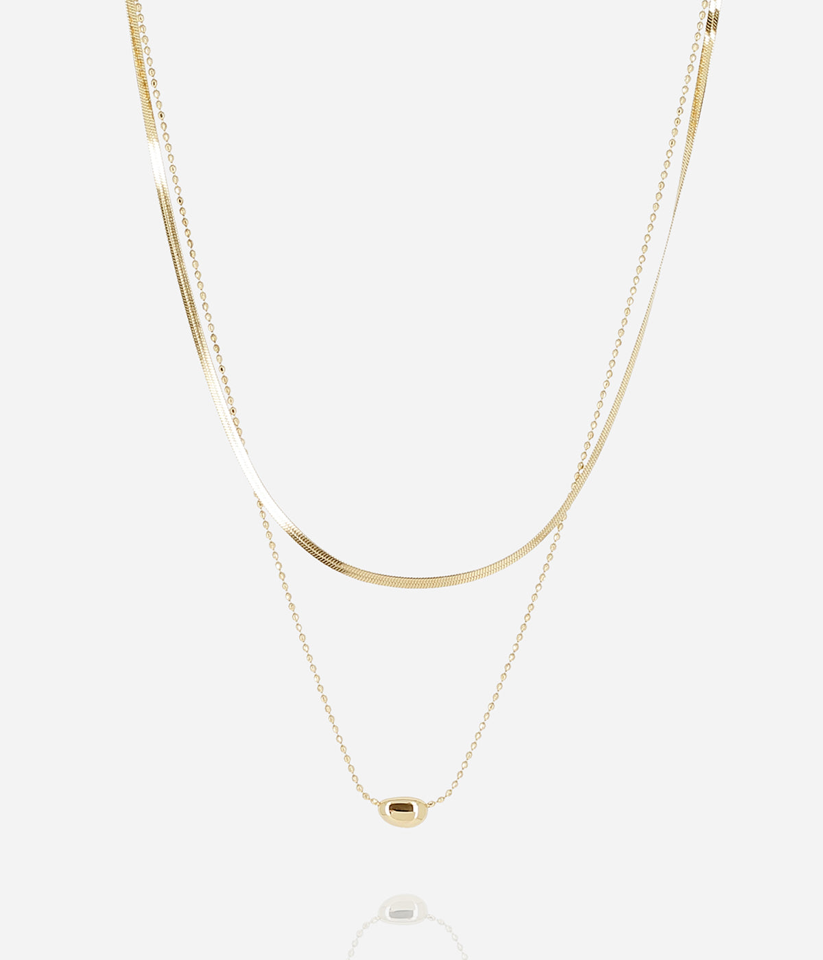 Collier Épicure (Acier doré)