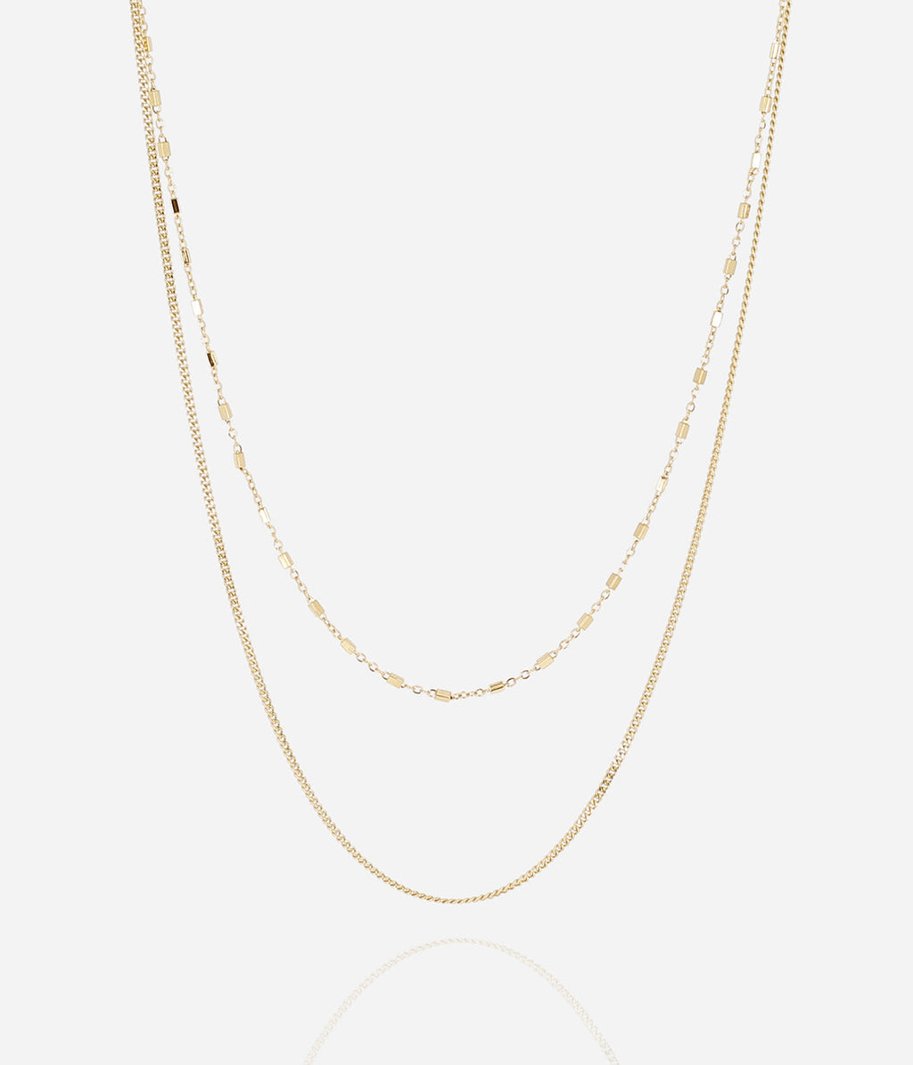 Collier Veritas (Acier doré)