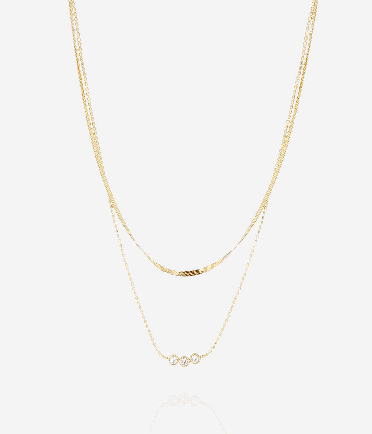 Collier Oris (Acier doré)