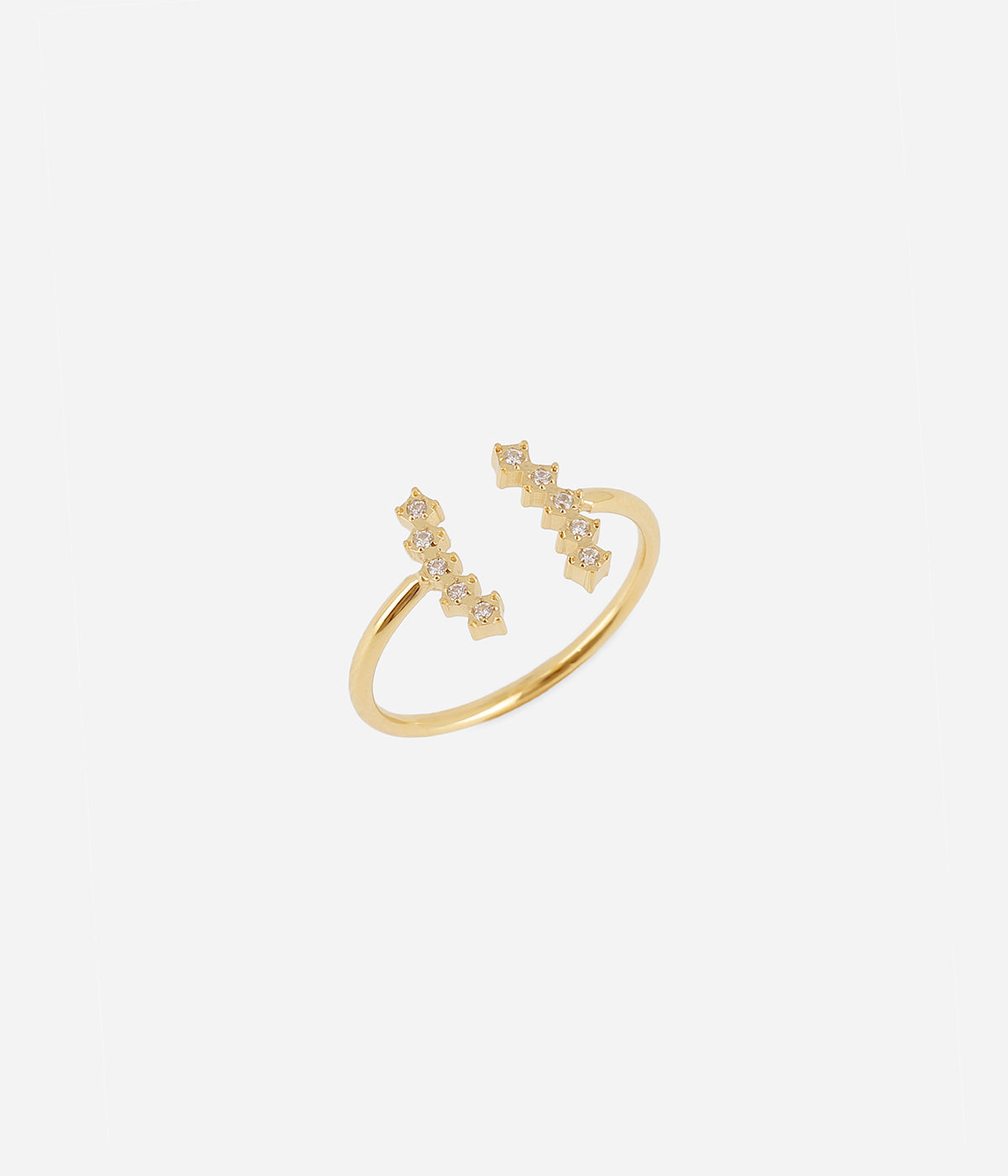 Bague Cassis (Acier doré)