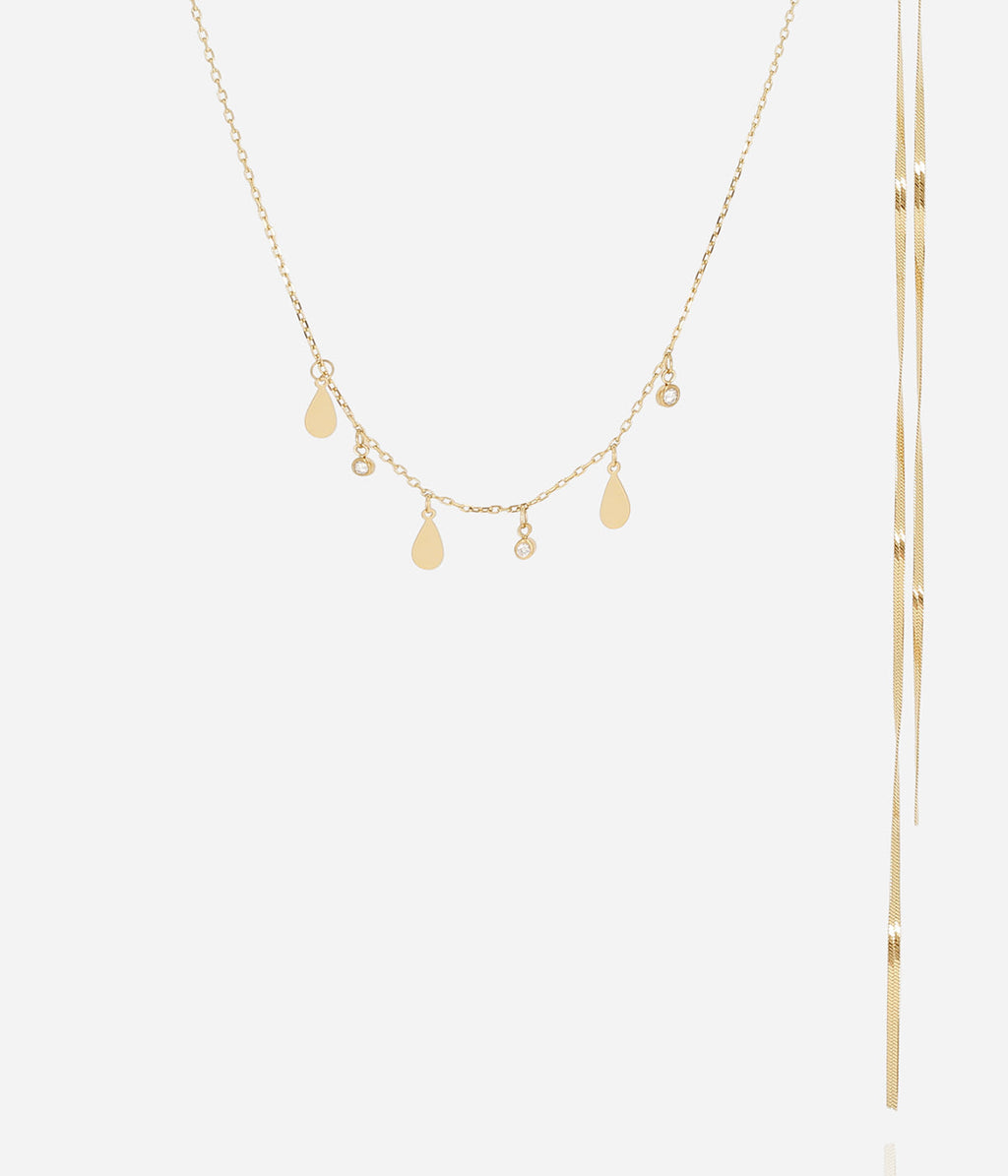 Bijou de dos Aïna (Acier doré)