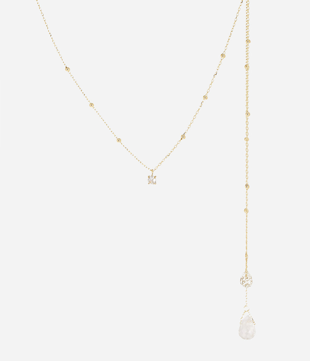 Bijou de dos Elora (Acier doré)
