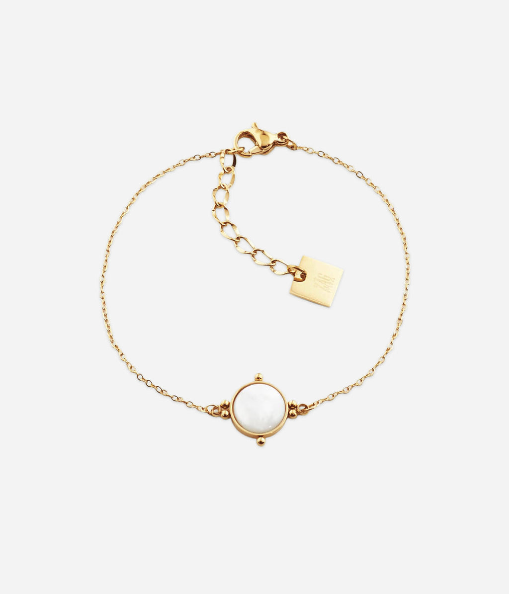 Bracelet Salomé (Acier doré)
