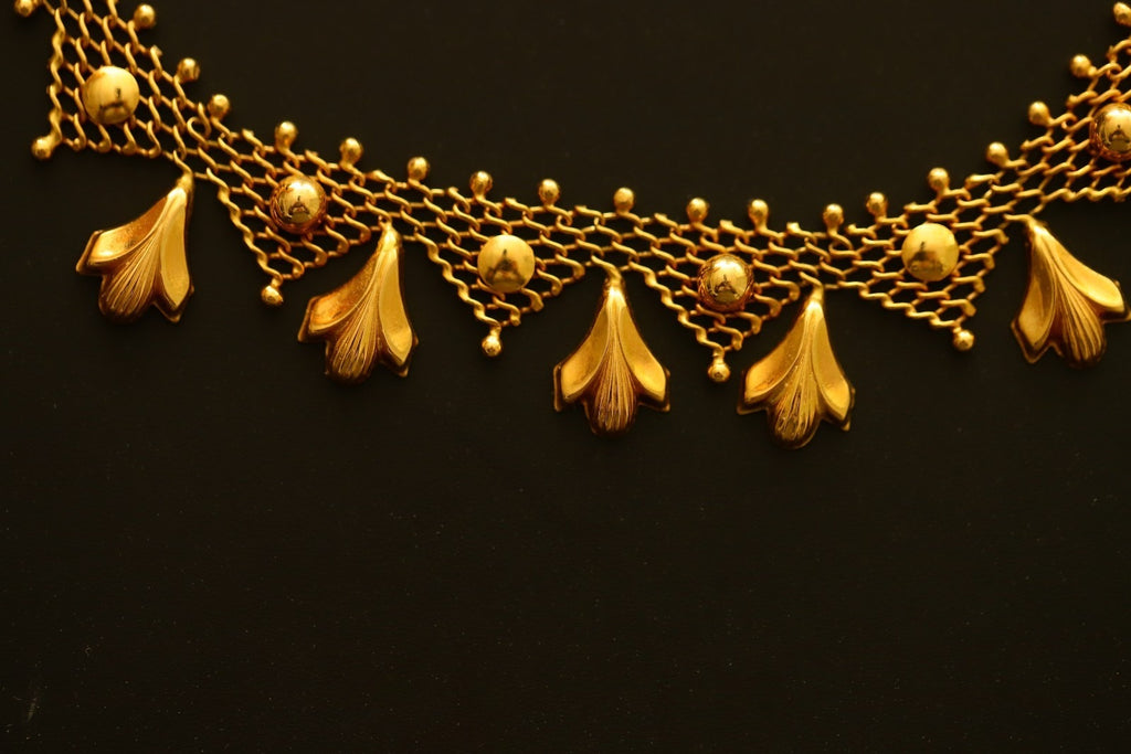Collier en or 18 carats/ 24,66 grammes/ magnifique pièce