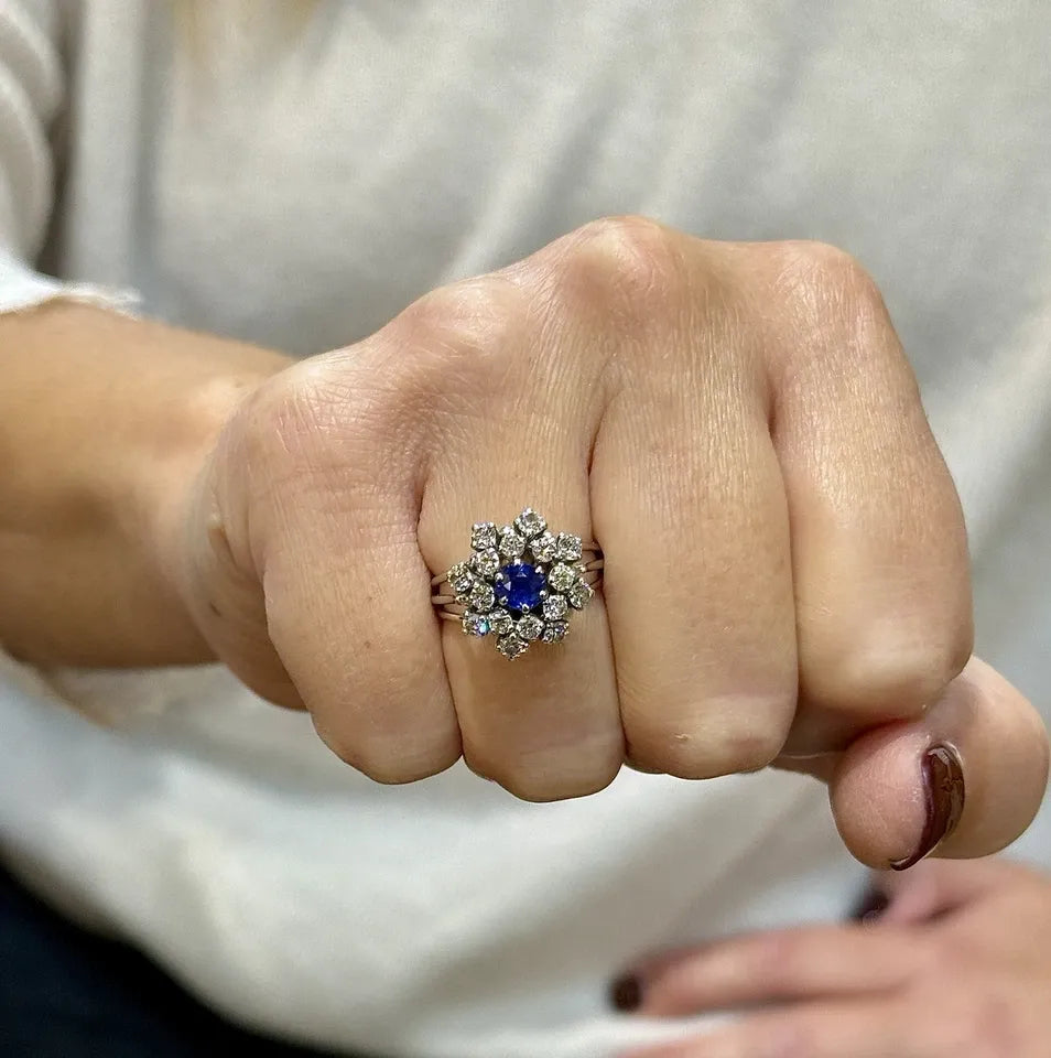 Bague ancienne or 18 carats