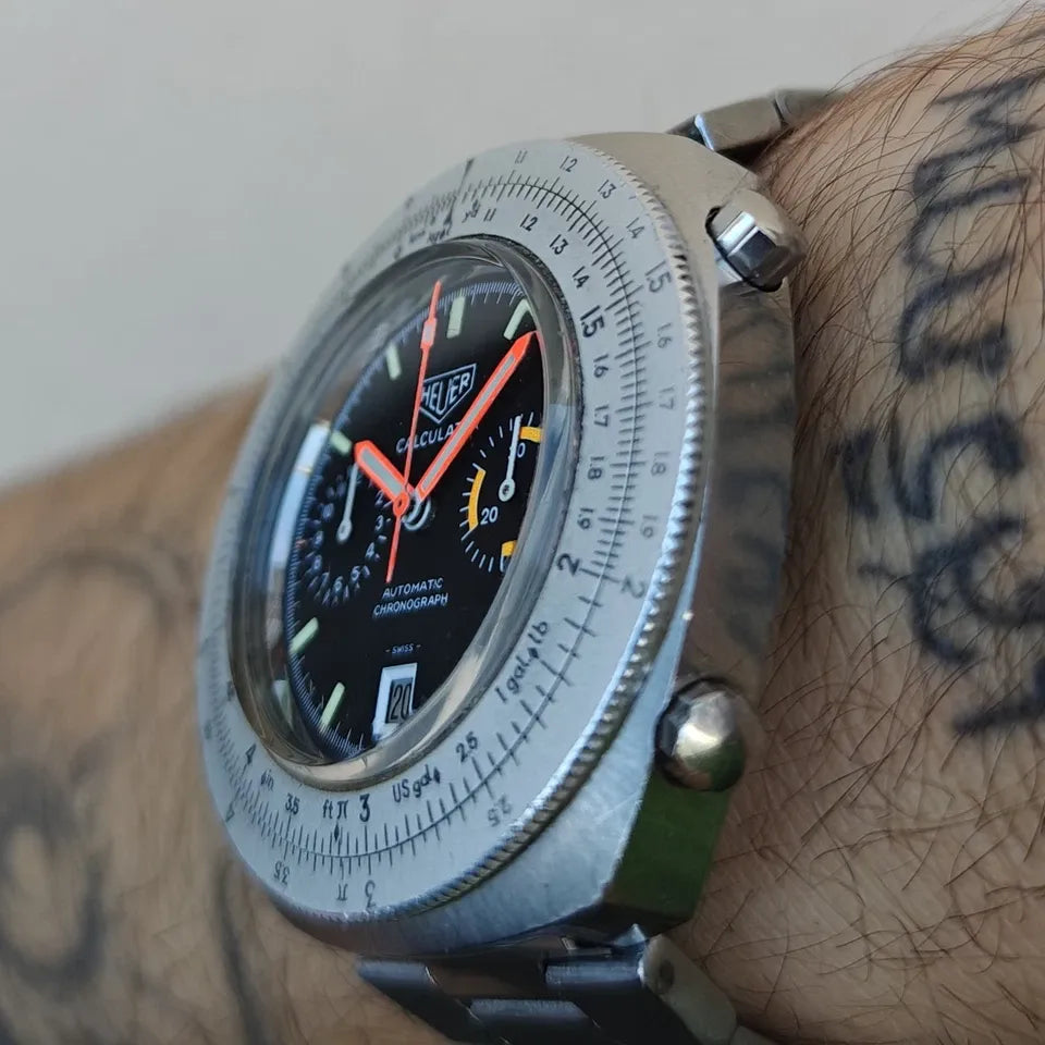 Heuer Calculator 110.633 Calibre 12