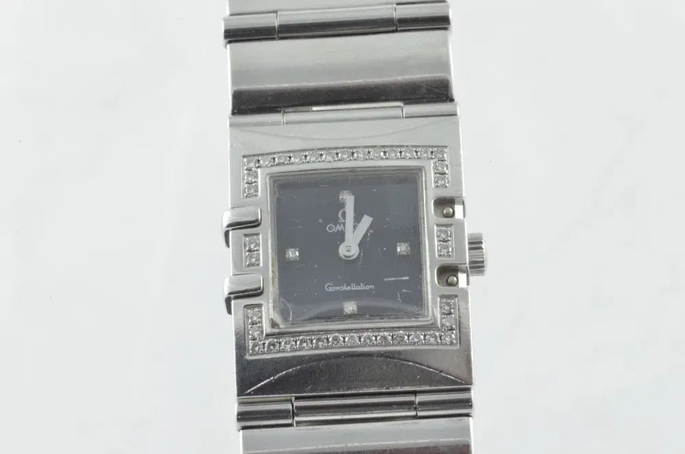 Omega Constellation Montre pour Femmes 25MM Vintage Avec Cristaux Lunette Rare