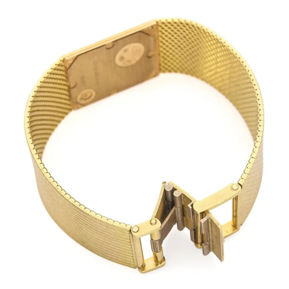 Montre femme Concord Delirium Scarface or jaune 18 carats quartz ultra-mince-