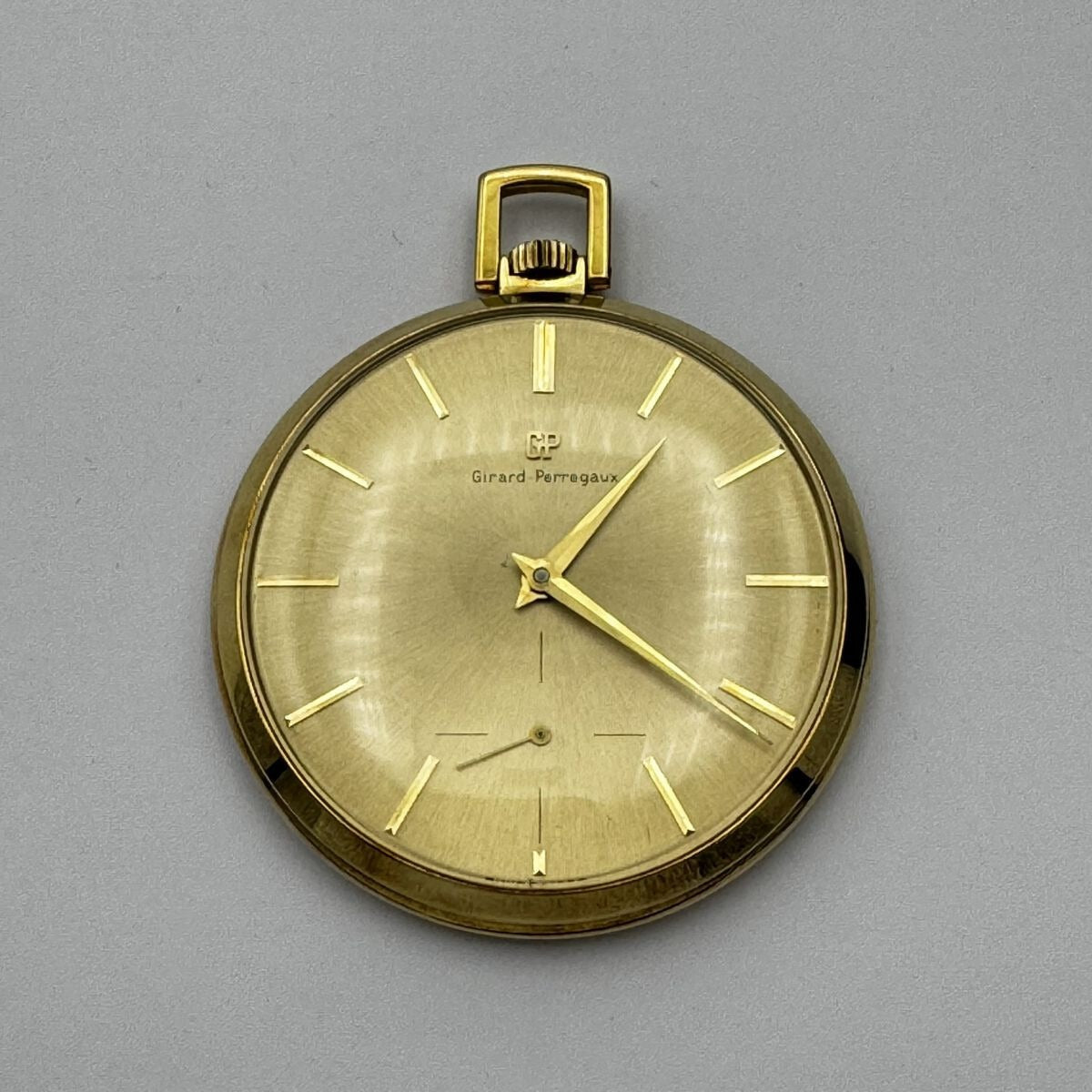 Montre De Poche Girard Perregaux 39Mm 18K 750 Or Top Remontage Manuel