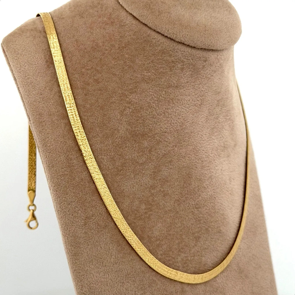 Collier en or 18 carats 750 | Collier en or | 45 cm | Fabriqué en Italie