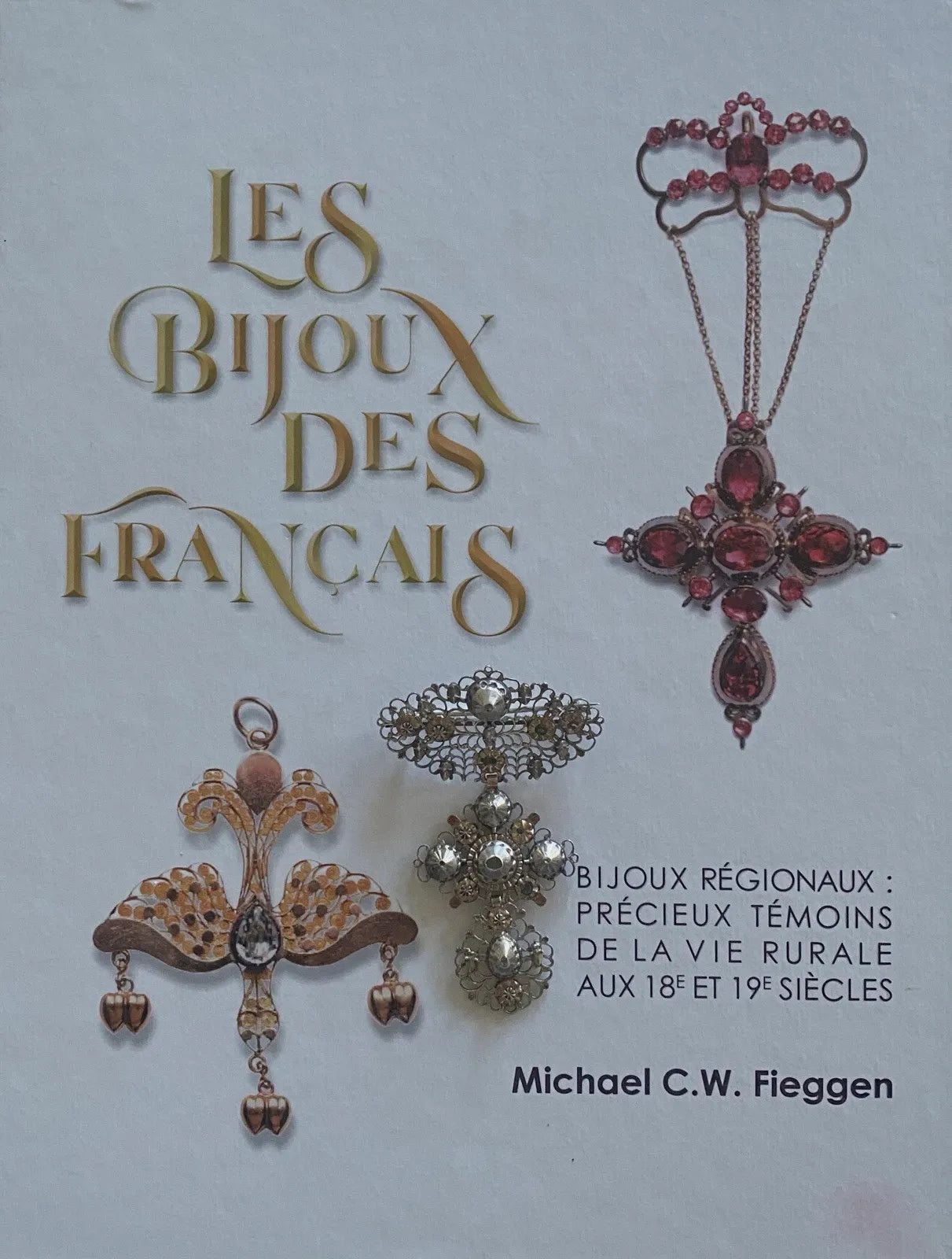 Bijou Début XIX. Croix Papillon Ou Croix Flamande montée En Broche. Argent, Or