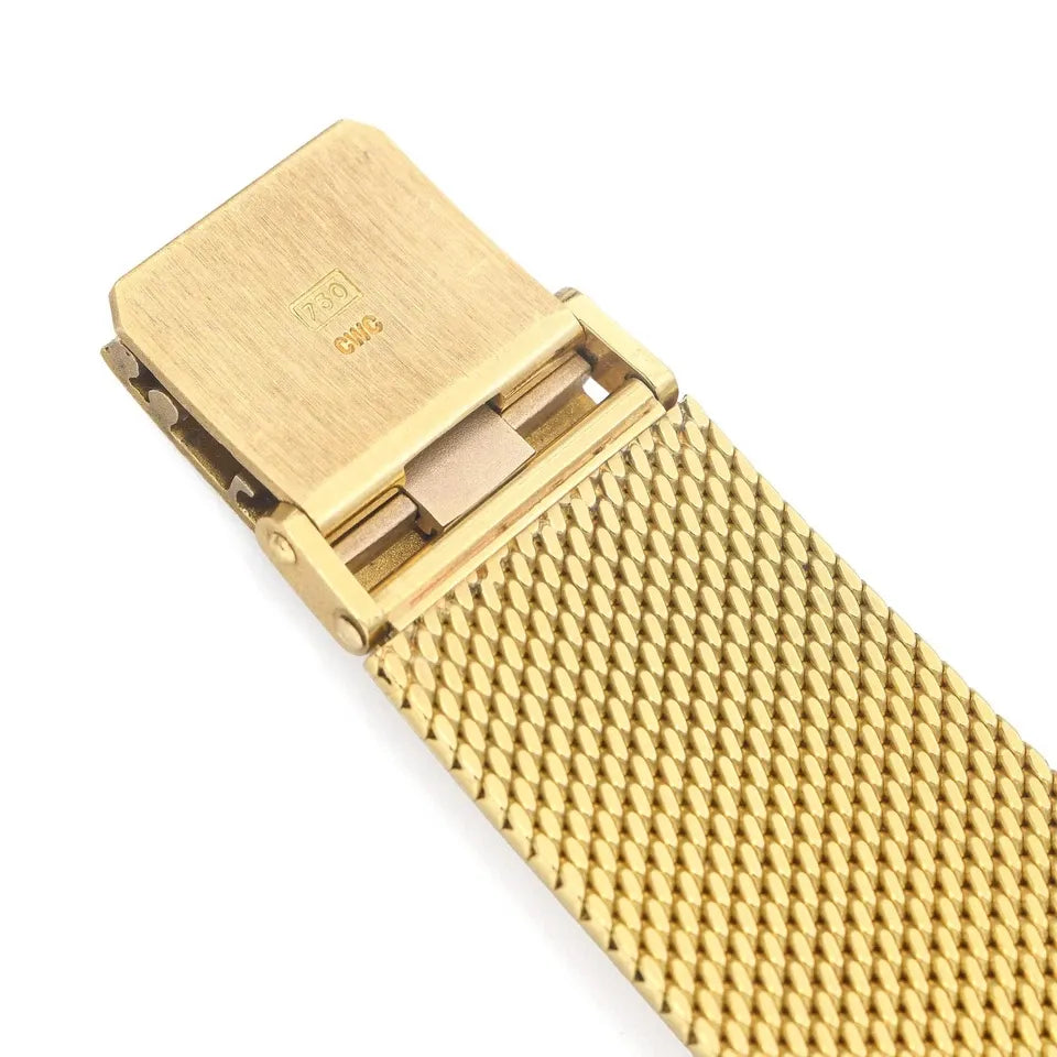Montre femme Concord Delirium Scarface or jaune 18 carats quartz ultra-mince-