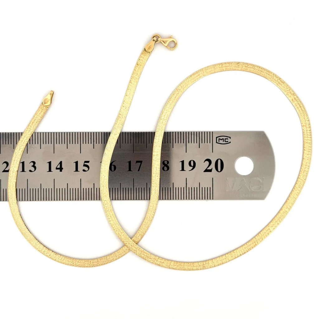 Collier en or 18 carats 750 | Collier en or | 45 cm | Fabriqué en Italie