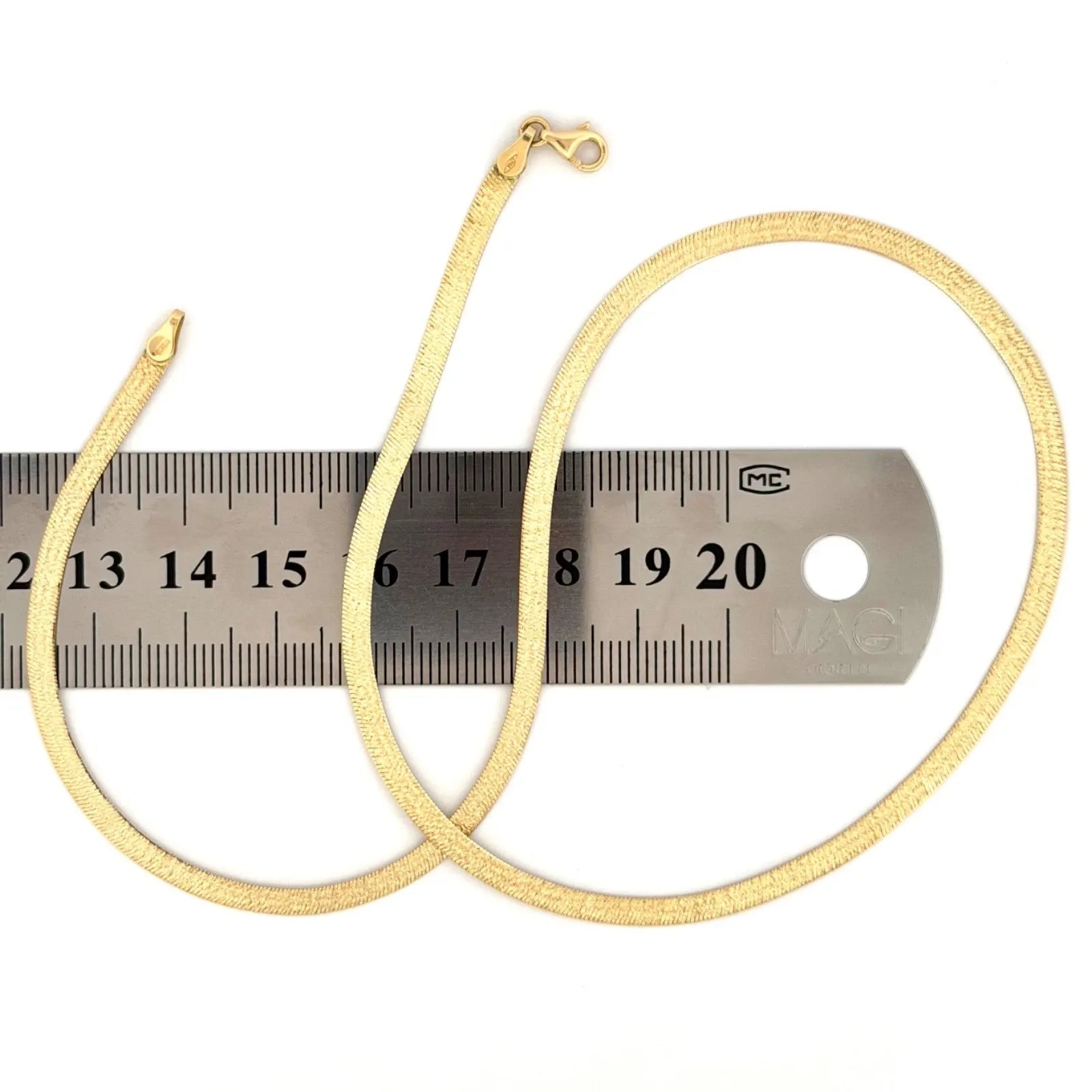 Collier en or 18 carats 750 | Collier en or | 45 cm | Fabriqué en Italie
