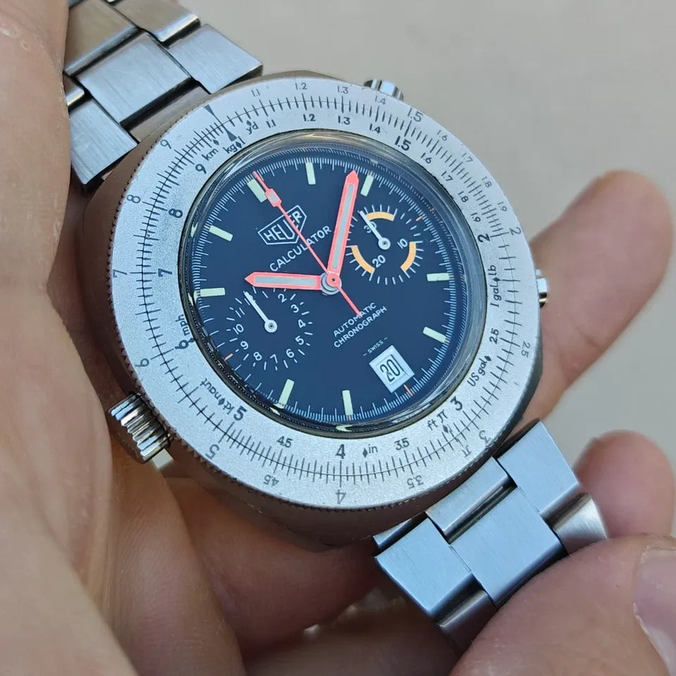 Heuer Calculator 110.633 Calibre 12