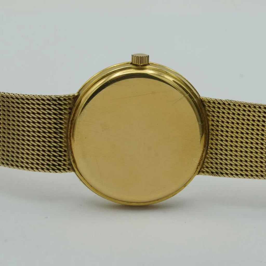 OMEGA Geneve Remontage Manuel Montre Hommes 35MM 14K 585 or Jaune OM388 66 Gr