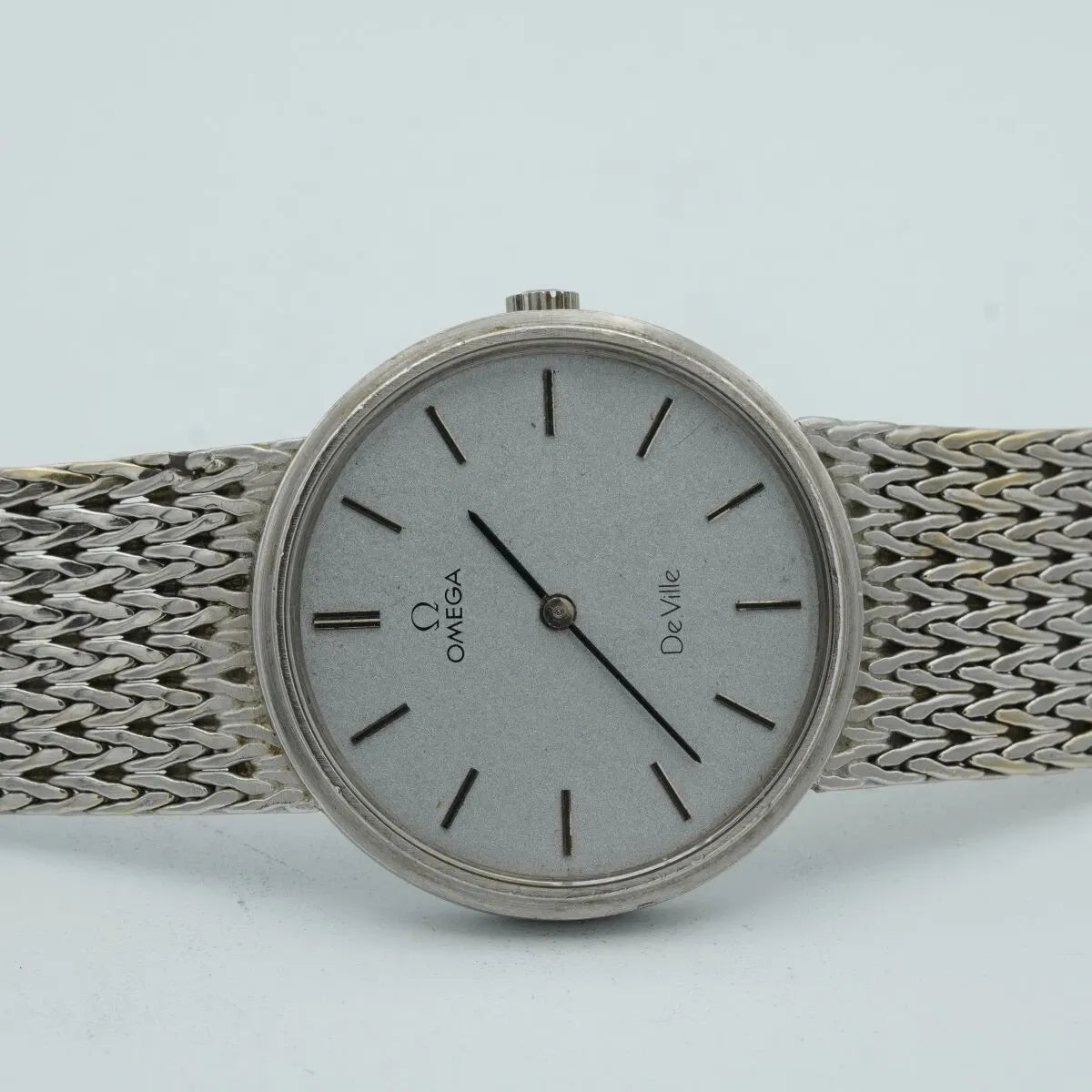 OMEGA De Ville Remontage Manuel Montre Hommes 35MM 18K 750 Or or Blanc 7271098