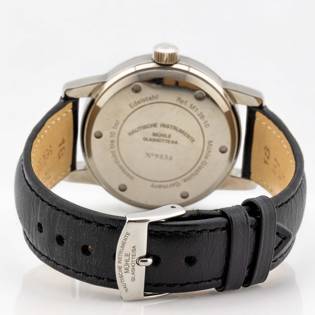 Mühle Glashütte Sport M12 Ref. M1-26-10 Montre Automatique En Acier 38mm Saphir
