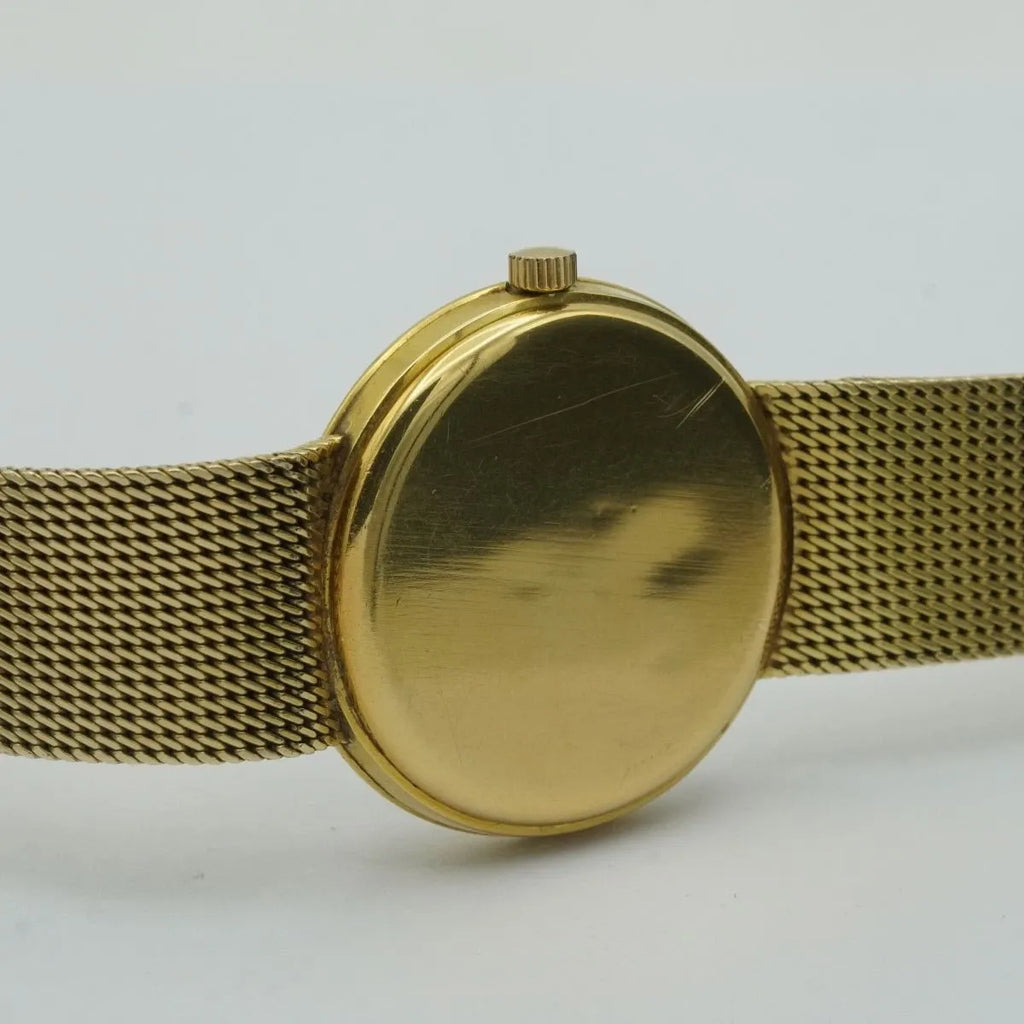 OMEGA Geneve Remontage Manuel Montre Hommes 35MM 14K 585 or Jaune OM388 66 Gr