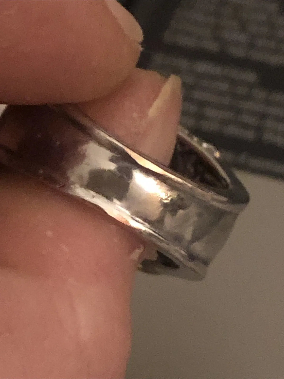 Bague Ancienne Saphir Argent Et Pétale D'Or