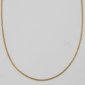 Collier femme en or jaune 18 carats 750 col rond 18 carats or jaune collier A.91