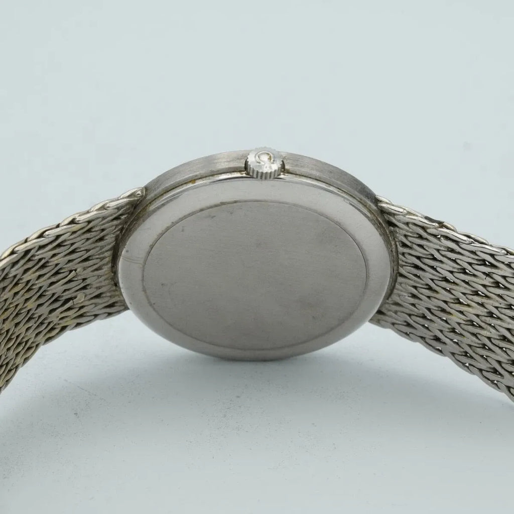 OMEGA De Ville Remontage Manuel Montre Hommes 35MM 18K 750 Or or Blanc 7271098