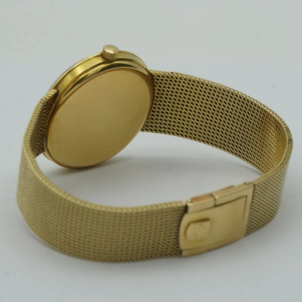 OMEGA Geneve Remontage Manuel Montre Hommes 35MM 14K 585 or Jaune OM388 66 Gr