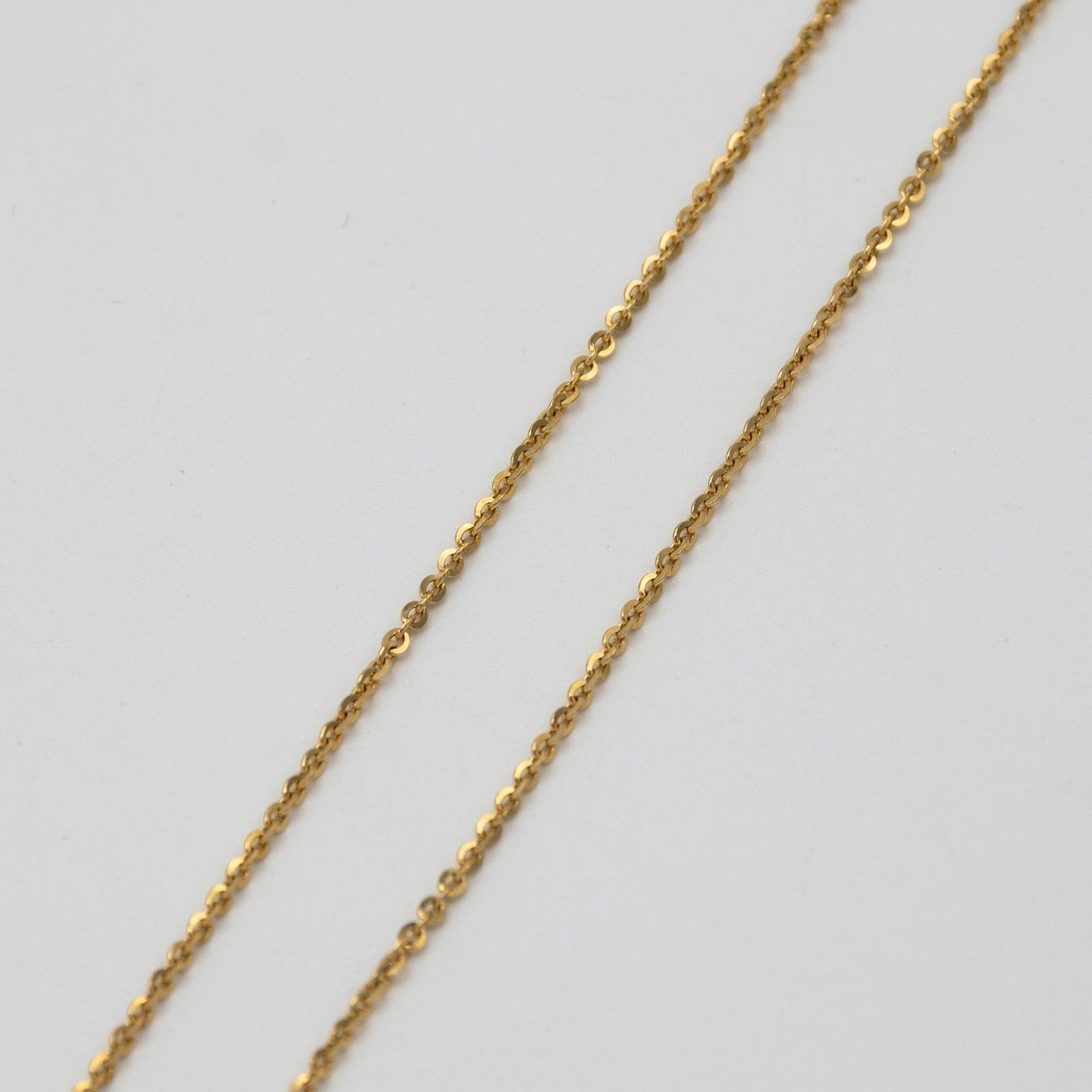Collier femme en or jaune 18 carats 750 col rond 18 carats or jaune collier A.91