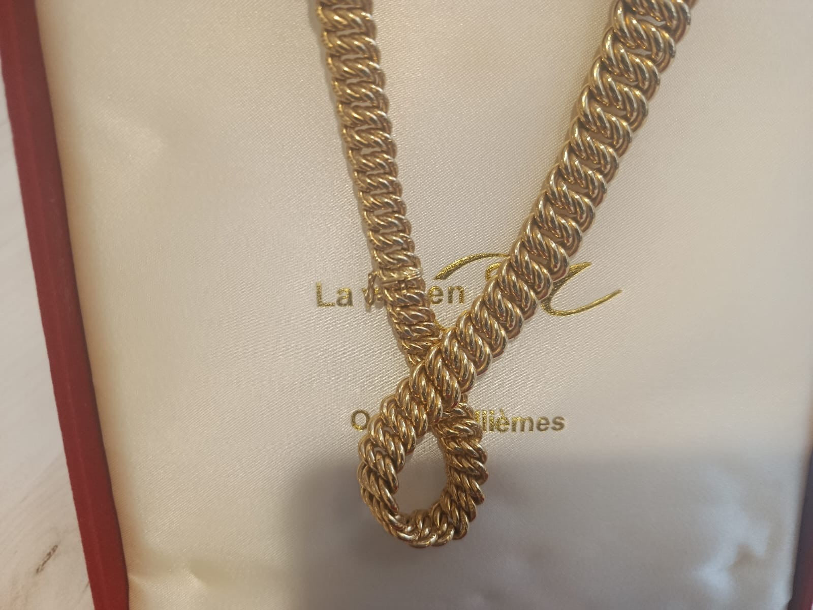Collier or 18 carats 750