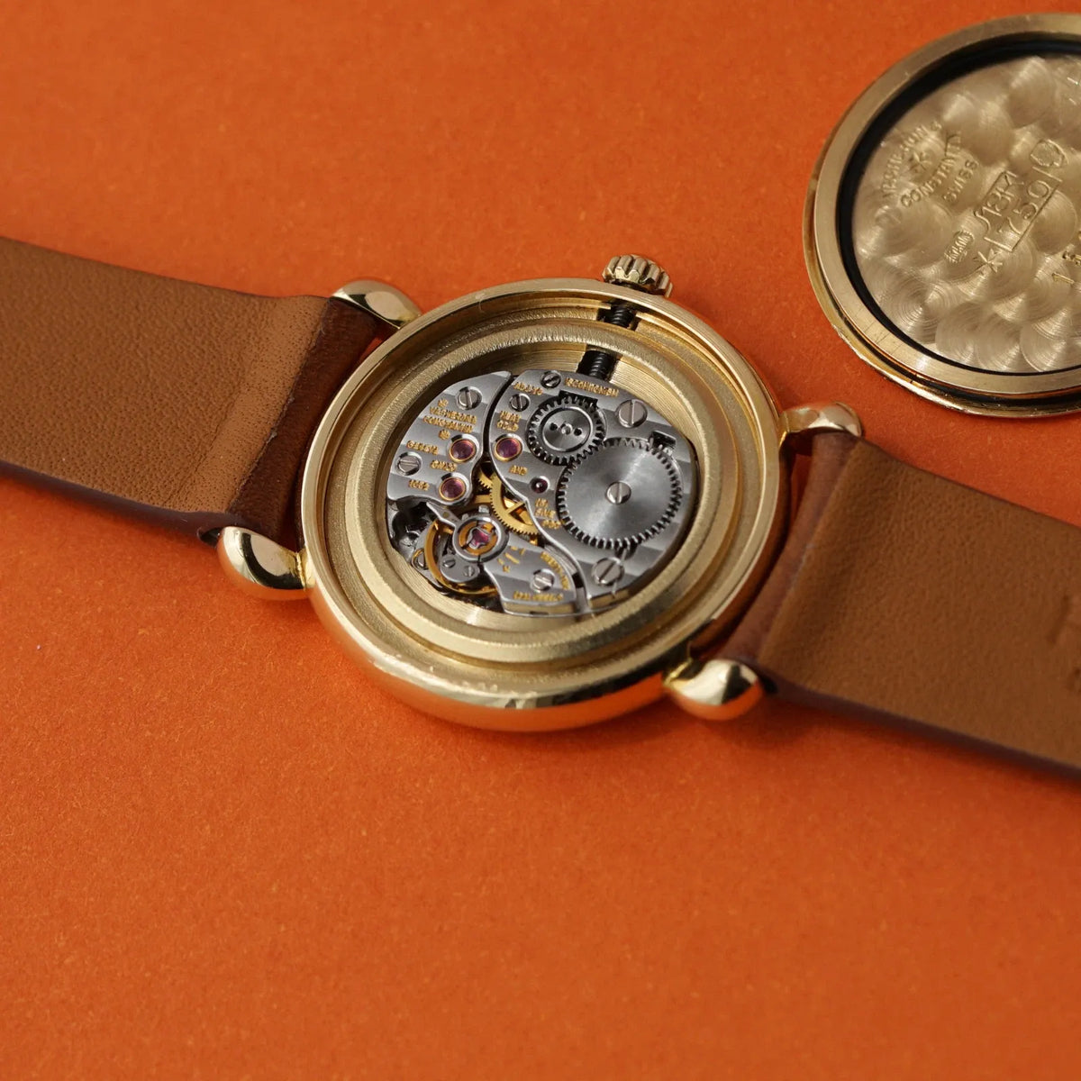 Vacheron Constantin des années 1980, référence 15084, or 18 carats, cadran Sigma, remontage manuel, boucle maltaise en or 18 carats