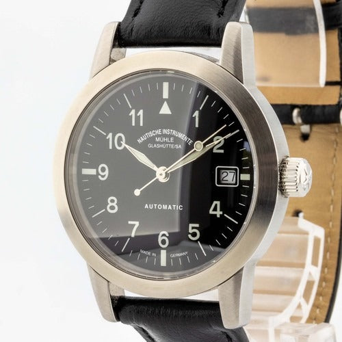 Mühle Glashütte Sport M12 Ref. M1-26-10 Montre Automatique En Acier 38mm Saphir