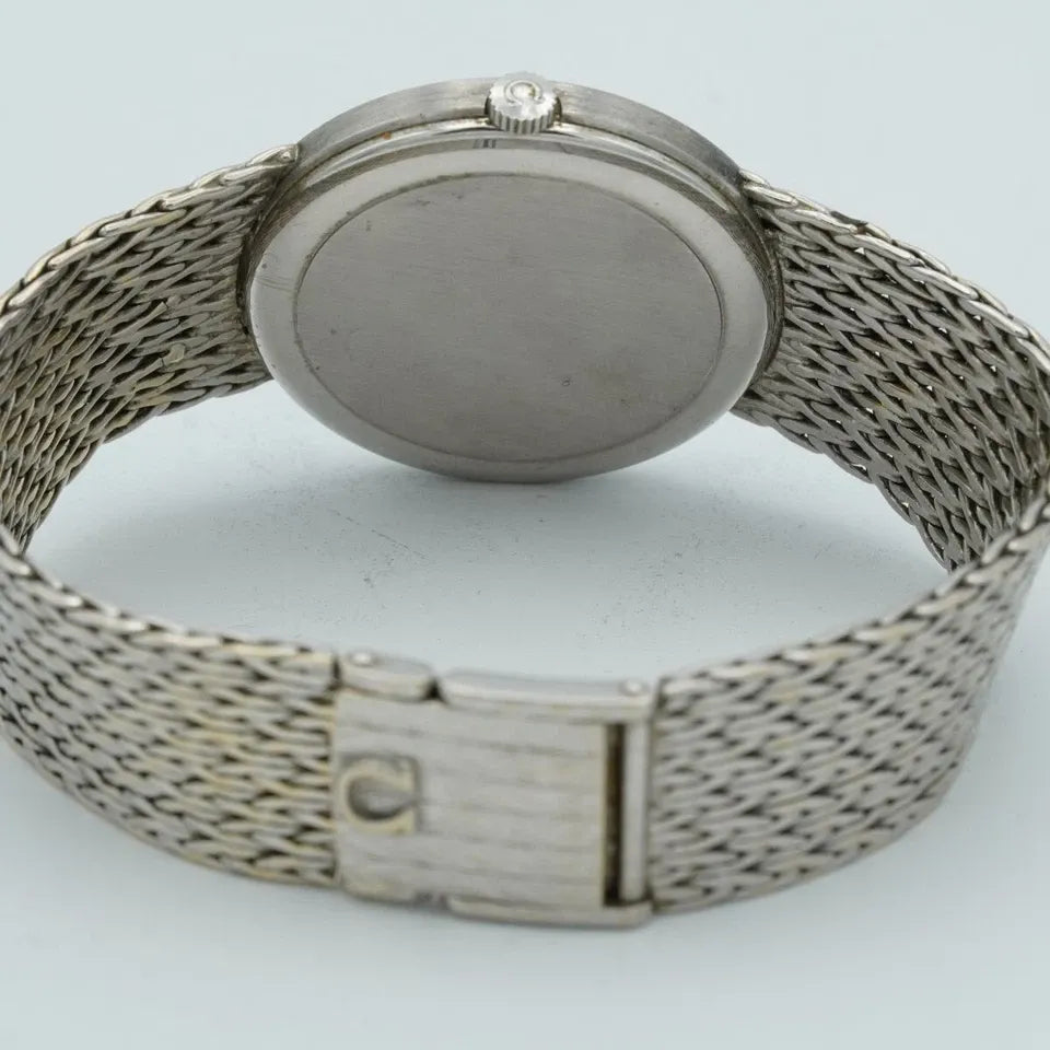 OMEGA De Ville Remontage Manuel Montre Hommes 35MM 18K 750 Or or Blanc 7271098