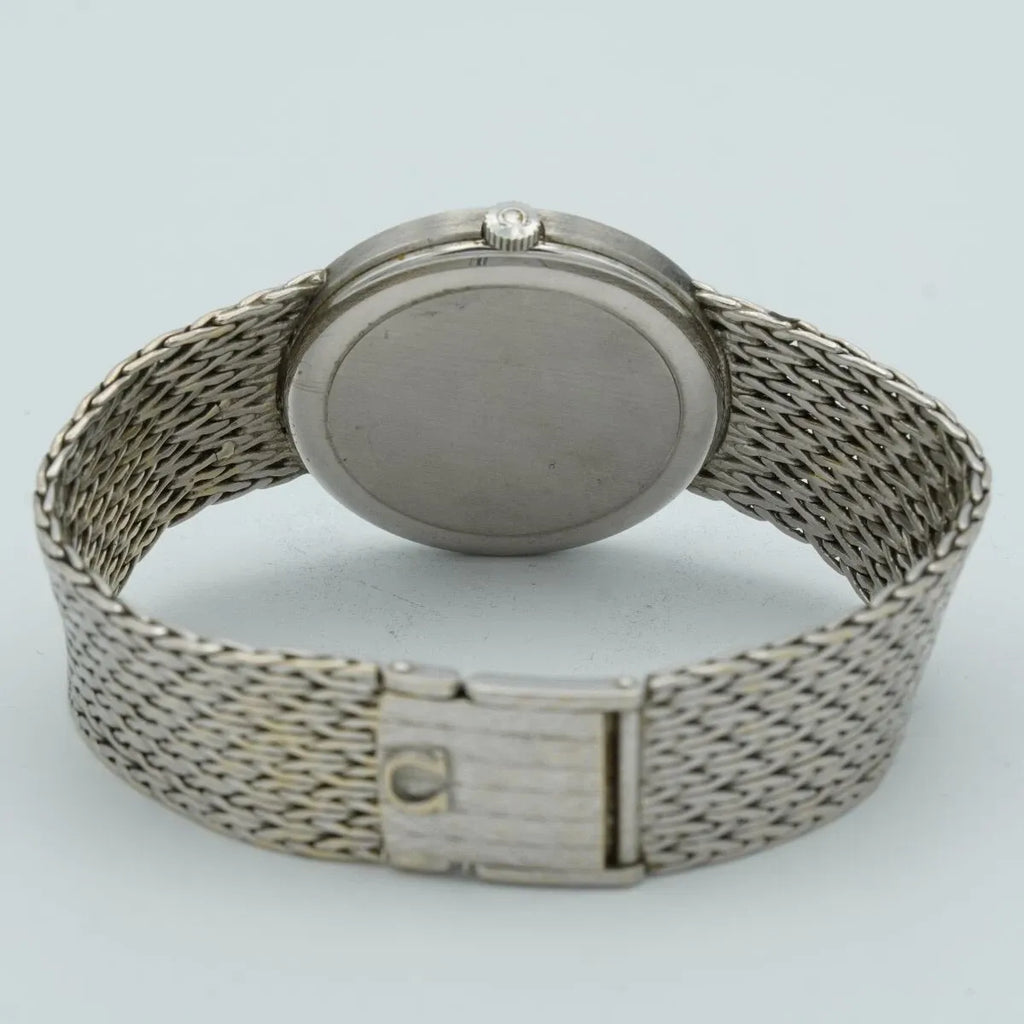 OMEGA De Ville Remontage Manuel Montre Hommes 35MM 18K 750 Or or Blanc 7271098